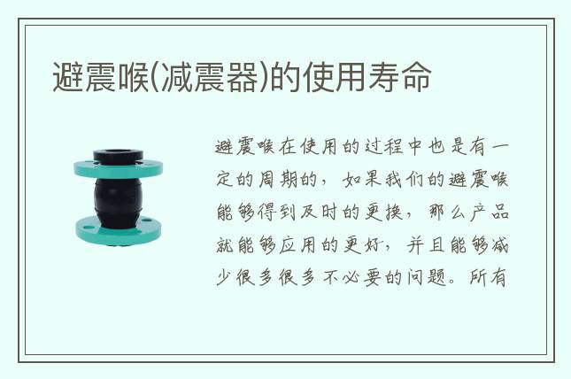 避震喉(減震器)的使用壽命