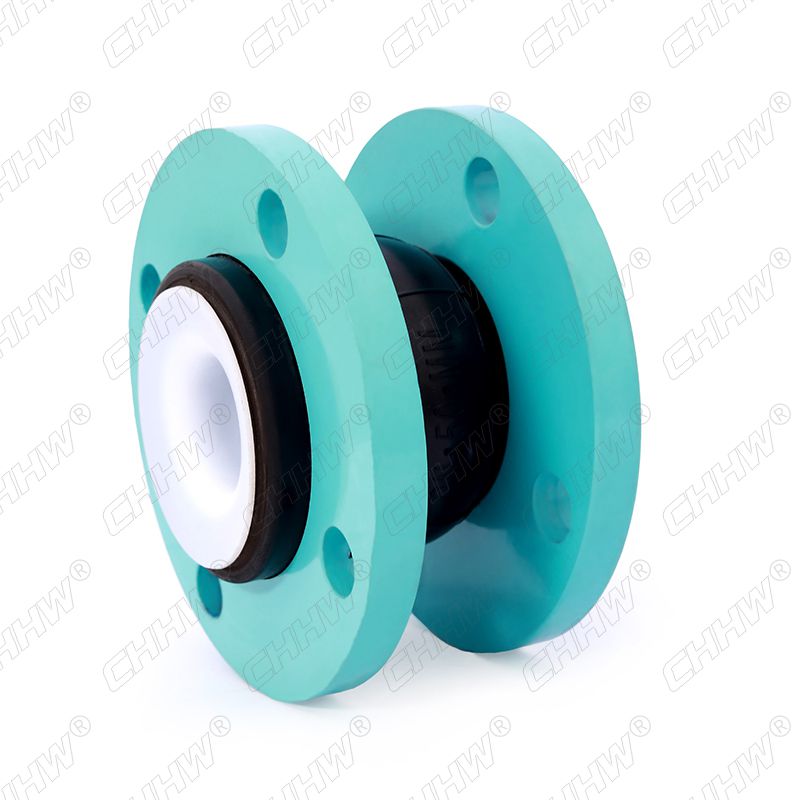 內(nèi)襯四氟<a href=http://www.cslianhua.com/xjjt/ target=_blank class=infotextkey>橡膠接頭</a>