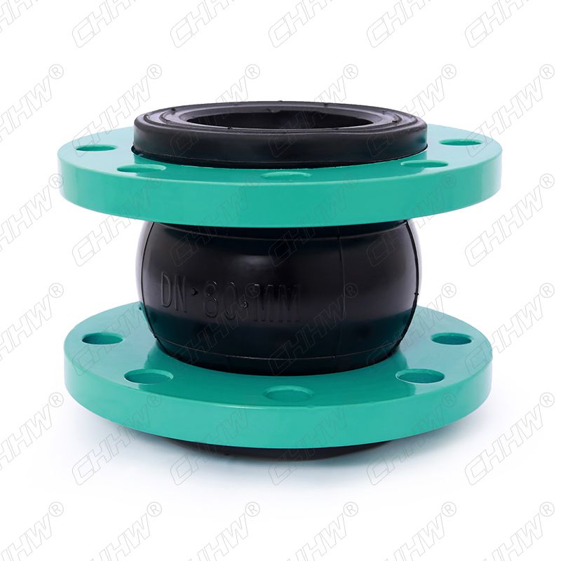 KXT型DN80單球體可曲撓<a href=http://www.cslianhua.com/xjjt/ target=_blank class=infotextkey>橡膠接頭</a>